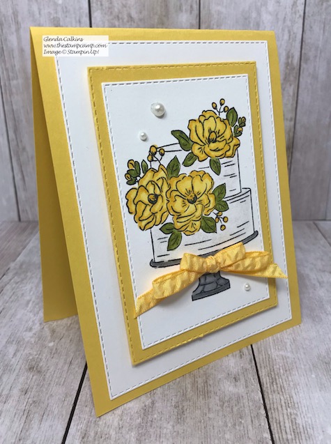This is the Happy Birthday to You stamp set which is free from Stampin' Up! during Sale-a-bration. Details on my blog here: https://wp.me/p59VWq-aGp #stampinup #birthday #thestampcamp
