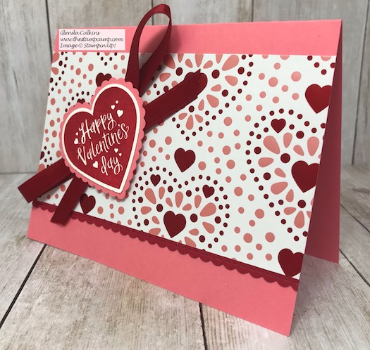 The Heartfelt Bundle from Stampin' Up! makes the perfect Valentine's Day Cards. Details can be found on my blog here: https://wp.me/p59VWq-aHe . #stampinup #valentine #heartfelt #thestampcamp