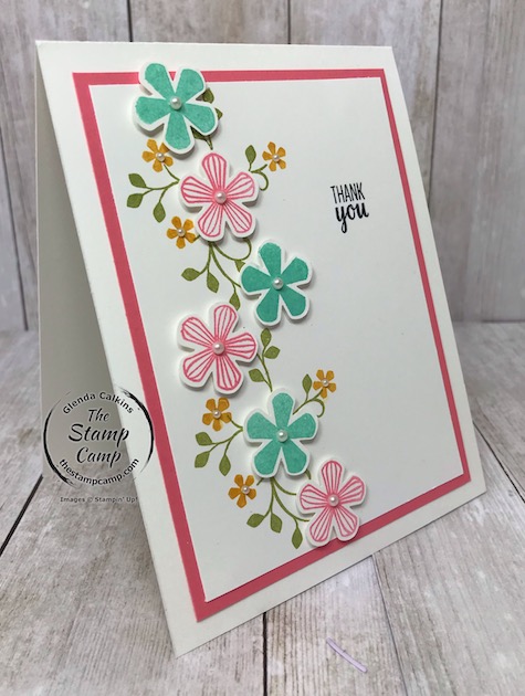 Free Sale-a-bration stamp set Thoughtful Blooms with the Small Bloom Punch available for free with a min. $150.00 order. Details on my blog here:  https://wp.me/p59VWq-aIP #stampinup #thestampcamp #saleabration