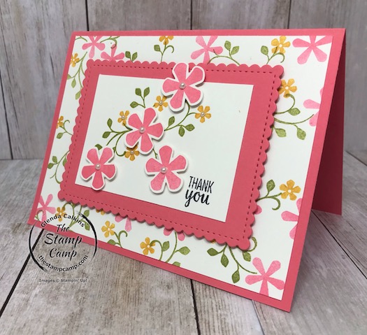 Thoughtful Blooms FREE Sale-a-bration stamp set Day 5.  See my blog for details here: https://wp.me/p59VWq-aJA  #stampinup #thoughtfulblooms #saleabration #thestampcamp