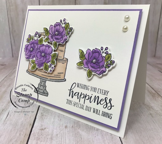 Happy Birthday To You with coordinating Birthday Dies create quick and easy gorgeous cards every time! Details are on my blog here: https://wp.me/p59VWq-aNk #stampinup #thestampcamp #birthday #saleabration