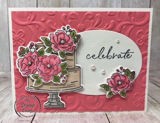 The Happy Birthday To You Stamp Set is a FREE Sale-a-bration stamp set which also has coordinating framelits to go with them. Details can be found on my blog here: https://wp.me/p59VWq-aND #stampinup #thestampcamp #saleabration #birthday