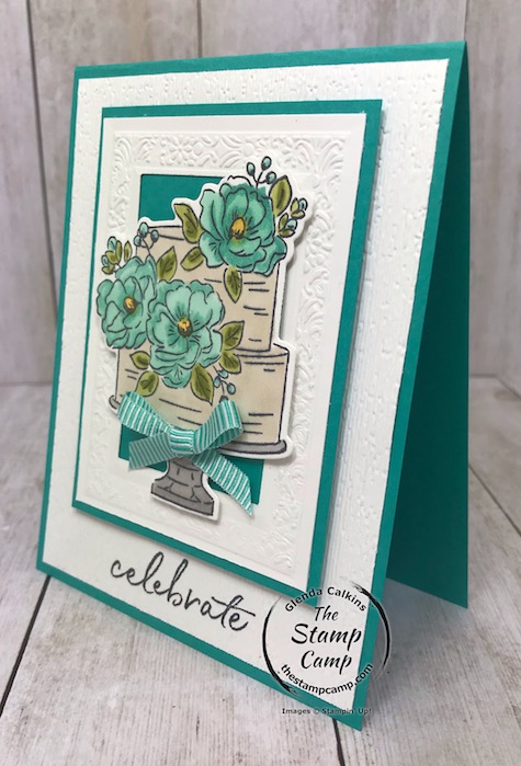 Happy Birthday to You is a FREE Sale-a-bration item you can choose with a min. $50.00 order; plus it now has coordinating dies you can purchase! LOVE IT! Details are here: https://wp.me/p59VWq-aNa . #stampinup #saleabration #birthday #thestampcamp