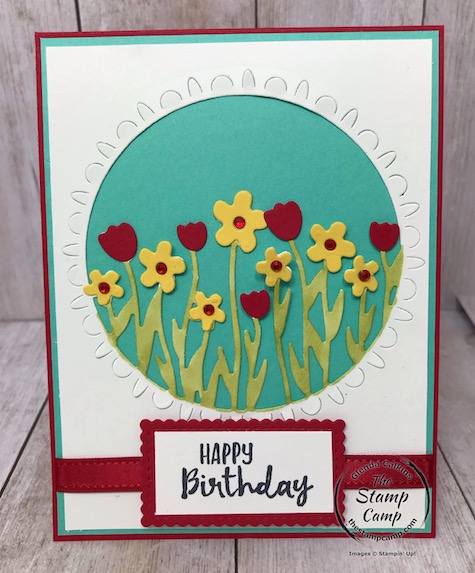This is Sending Flowers Dies which is part of the Coordination Product Release from Stampin' Up! Details can be found on my blog here: https://wp.me/p59VWq-aLy #stampinup #thestampcamp #dies