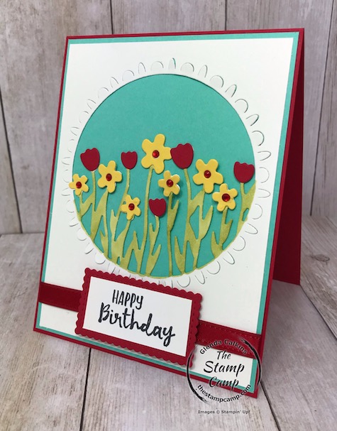 This is Sending Flowers Dies which is part of the Coordination Product Release from Stampin' Up! Details can be found on my blog here: https://wp.me/p59VWq-aLy #stampinup #thestampcamp #dies