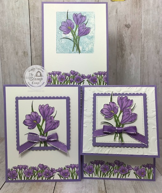 This is my Stepped Up Wow Easter Promise Card. I've been taking this stamp set from simple stamping up to Wow stamping. Details are on my blog here: https://wp.me/p59VWq-aRO #stampinup #simplestamping #easterpromise #thestampcamp