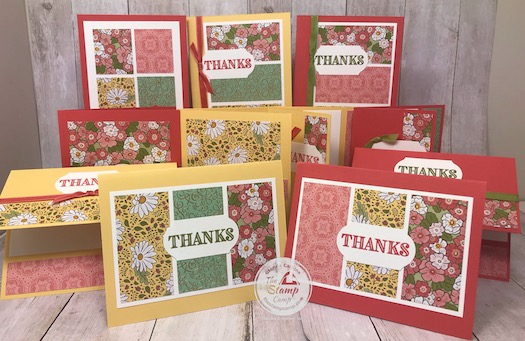 Ornate Garden Designer Paper 11 Cards in a Snap!