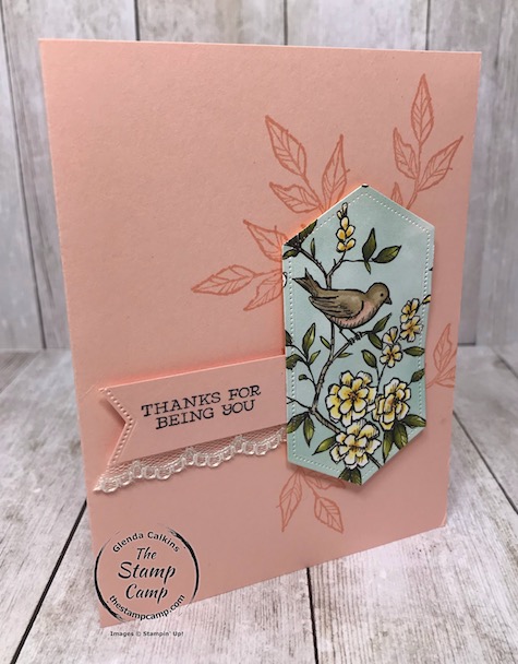 I'm sure going to miss the Bird Ballad Designer Series Paper; how about you? Make sure to place your order for this gorgeous paper soon as it will no longer be available to order come June 3rd. Details are on my blog here: https://wp.me/p59VWq-aZQ #stampinup #birdballad #thestampcamp #freeasabird