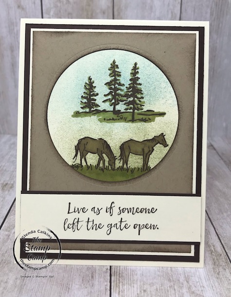 The Let it Ride stamp set from Stampin' Up! is on the retired list and soon will be no longer available to order. Details on this set are on my blog here: https://wp.me/p59VWq-bdS. #stampinup #letitride #thestampcamp #horse
