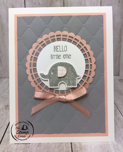 Which color little Elephant card do you like best? The little Elephant stamp set and coordinating punch is on the retiring list for June 2, 2020. Details are on my blog here: https://wp.me/p59VWq-aYq #thestampcamp #stampinup #littleelephant #baby