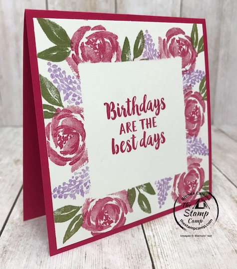 Have you ever tried the Simple Stamping with Masking technique? This beautiful card features the Beautiful Friendship stamp set. Details can be found on my blog here: https://wp.me/p59VWq-aZJ #stampinup #simplestamping #thestampcamp #beautifulfriendship