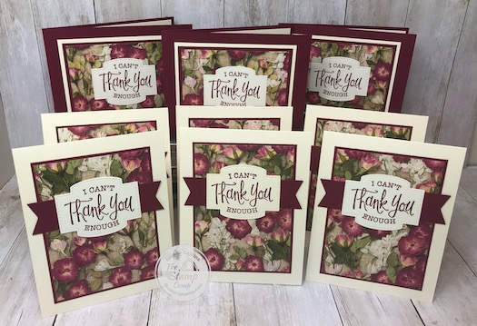 The Pressed Petals Specialty Designer Series Paper has some gorgeous prints in the pack. This pack will be gone soon as it is retiring June 2nd. Details are on my blog here: https://wp.me/p59VWq-bes. #stampinup #pressedpetals #designerpaper #thestampcamp