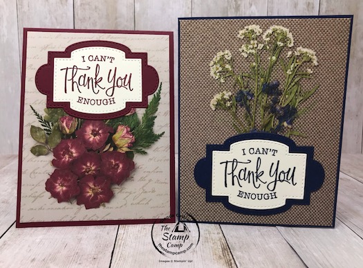 Pressed Petals Specialty Paper Thank You Cards