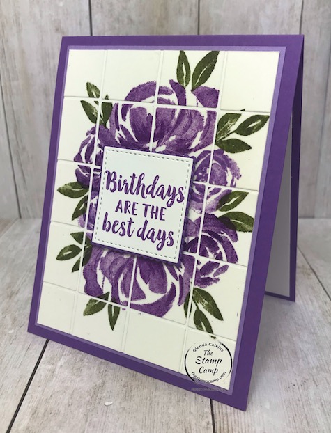 How about a fun and different technique using the Best Plaid Builder Dies? How about the Faux Tile technique. With the Best Plaid Builder dies you can create the perfect tiles every time. Details are on my blog: https://wp.me/p59VWq-biV #stampinup #thestampcamp #bestplaiddies #plaid