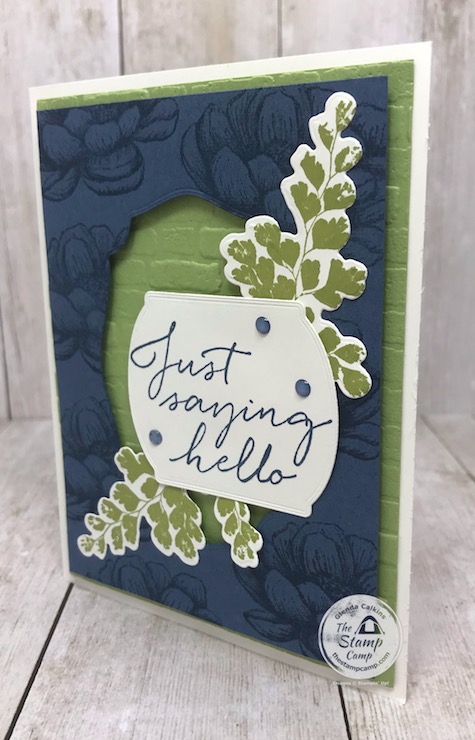 I love it when I can pair 2 different stamp sets together to create a beautiful card. I found the perfect pairing with the Positive Thoughts Bundle and the Tasteful Touches Bundle. I love it when that happens. Details are on my blog here: https://wp.me/p59VWq-bgr. #stampinup #thestampcamp #handmadecards #tastefultouches #positivethoughts