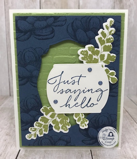 I love it when I can pair 2 different stamp sets together to create a beautiful card. I found the perfect pairing with the Positive Thoughts Bundle and the Tasteful Touches Bundle. I love it when that happens. Details are on my blog here: https://wp.me/p59VWq-bgr. #stampinup #thestampcamp #handmadecards #tastefultouches #positivethoughts