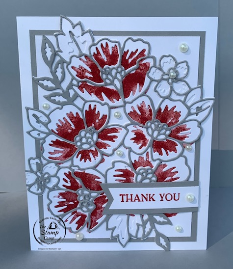 Have you tried the Blossoms in Bloom Bundle yet? If not this is a bundle that you will definitely want to have in your crafting stash. This bundle not only has awesome coordinating dies but it has some very nice sentiments in the stamp set making this a well rounded bundle to have on hand. Details for this card can be found on my blog here: https://wp.me/p59VWq-bmH #stampinup #thestampcamp #blossomsinbloom #dies