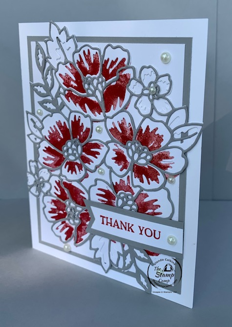 Have you tried the Blossoms in Bloom Bundle yet? If not this is a bundle that you will definitely want to have in your crafting stash. This bundle not only has awesome coordinating dies but it has some very nice sentiments in the stamp set making this a well rounded bundle to have on hand. Details for this card can be found on my blog here: https://wp.me/p59VWq-bmH #stampinup #thestampcamp #blossomsinbloom #dies