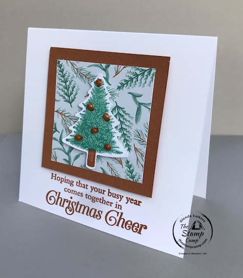 I combined the Perfectly Plaid Bundle with the Flowers for all Seasons Designer Paper to create this card. You may remember the Perfectly Plaid bundle from last years Mini catalog; well it is now in the Stampin' Up! annual catalog. Details are on my blog here: https://wp.me/p59VWq-bmz #stampinup #thestampcamp #christmas #perfectlyplaid