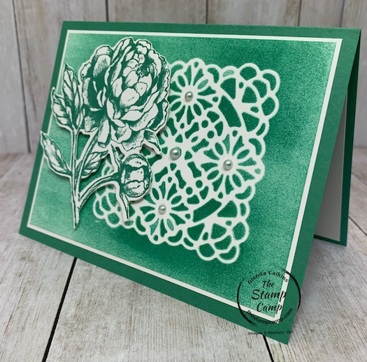 I'm back today with the prized peony bundle. This time I paired it with the square vellum doilies and have some tips and techniques using the doilies. See my blog post here: https://wp.me/p59VWq-bmU for the tips and techniques you can do with the square vellum doilies. #stampinup #thestampcamp #doilies #vellum #prizedpeony