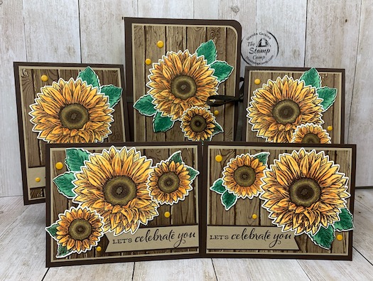 Celebrate Sunflowers Featured Stamp Set for August!