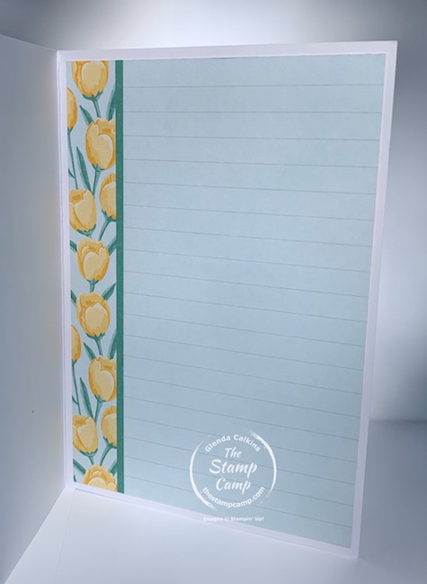 It's Simple Stamping Monday!  This card couldn't get much easier than stamping a sentiment and letting the Flowers For Every Season Memories and More Paper Pack do the work for you.  This card pack is perfect for cards, scrapbook pages, and 3D projects.  Details are on my blog here: https://wp.me/p59VWq-bpy. #stampinup #thestampcamp #scrapbooking #cards