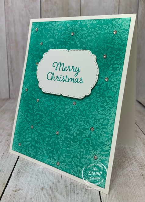 Tuesday's Tips and Techniques for this week is using the Winter Snow Embossing Folder in a different and unique way. See my blog for details here: https://wp.me/p59VWq-boU. #stampinup #thestampcamp #technique #embossingfolder
