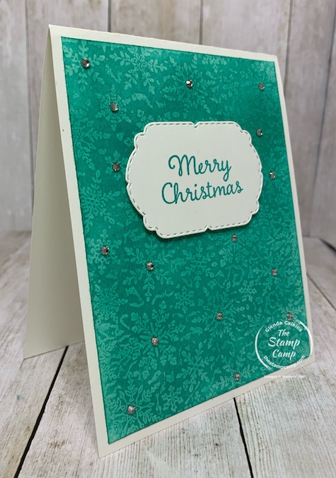 Tuesday's Tips and Techniques for this week is using the Winter Snow Embossing Folder in a different and unique way. See my blog for details here: https://wp.me/p59VWq-boU. #stampinup #thestampcamp #technique #embossingfolder