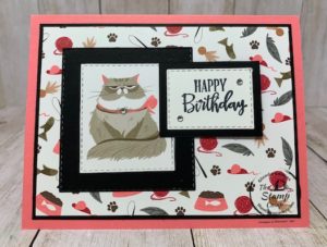 Sophia's Birthday Card - Pampered Pets