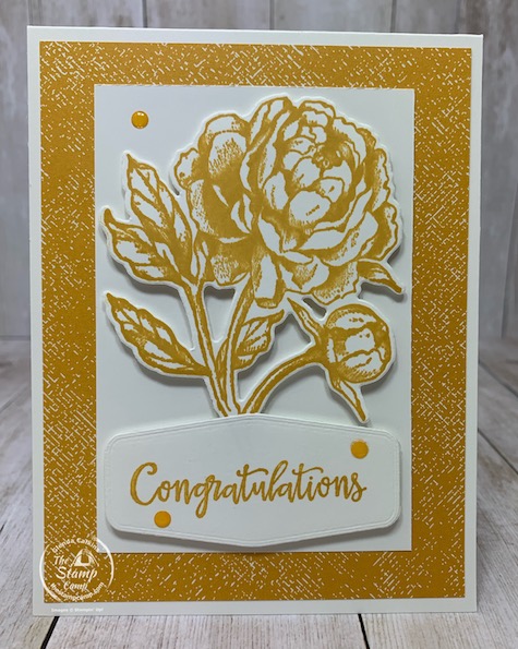 Have you seen the New 2020/2022 In Colors from Stampin' Up! yet? If not check these out! These cards are for my In Color Club Members and it features the Prized Peony Bundle. I love Monochromatic cards and this is a great way to showcase all the In Colors. Details are on my blog here: https://wp.me/p59VWq-bvY. #stampinup #thestampcamp #incolors #prizedpeony