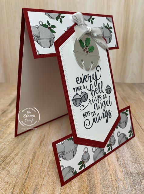 Today's Fun Fold Friday card features the Christmas Means More stamp set. Oh the memories I have with the sentiments in this stamp set. All my kids favorite movies are featured in this sentiment. I'm not sure what you call this fun fold but it is fun! Details are on my blog here: https://wp.me/p59VWq-bAg #stampinup #thestampcamp #glendasblog #christmas #funfold