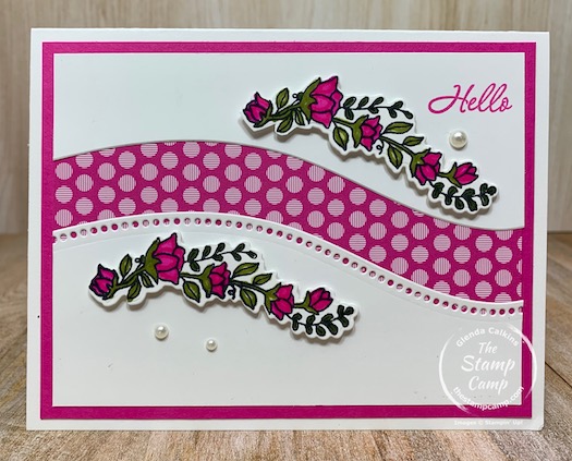 Make some beautiful curves with the Quite Curvy Bundle from Stampin' Up! This set is perfect for so many different occasions you will be surprised how many uses this stamp set/bundle has. #stampinup #thestampcamp #quitecurvy