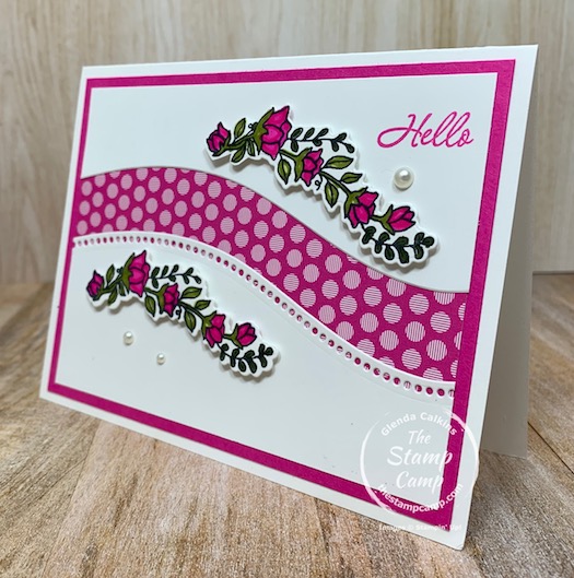 Make some beautiful curves with the Quite Curvy Bundle from Stampin' Up! This set is perfect for so many different occasions you will be surprised how many uses this stamp set/bundle has. #stampinup #thestampcamp #quitecurvy