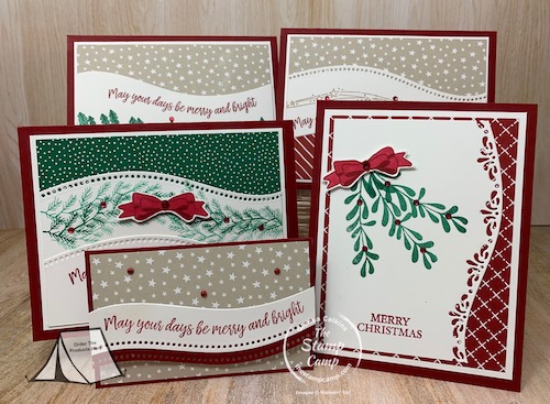 My featured stamp set/bundle for November 2020 is the Quite Curvy Bundle with the Curvy Christmas and the Classic Christmas Designer Series Paper. This fun bundle is available now and will be coming in the new January - June 2021 Mini catalog. Details on my PDF files can be found on my blog here: https://wp.me/p59VWq-bzt. #stampinup #thestampcamp #curvydies #quitecurtybundle
