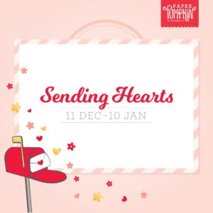 Sending Hearts January Paper Pumpkin Kit