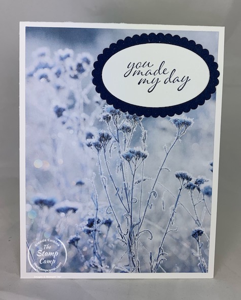 The Feels Like Frost Specialty Designer Series Papers are beautiful and they are NOT just for Christmas cards. The prints in this pack can be used for many different occasions. The pictures are so life like and beautiful. #stampinup #thestampcamp #feelslikefrost