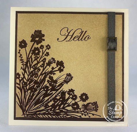January 5 - February 2021 is Sale-a-bration and with that for every $50 order you will receive a FREE Sale-a-bration product. This is just one of the fun FREE products you can get during this Sale-a-bration season. This is the Corner Bouquet stamp set. #thestampcamp #stampinup #saleabration