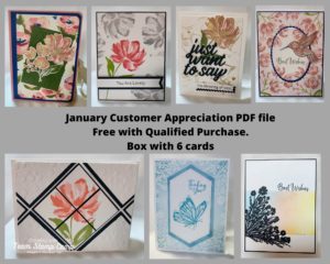 January Customer Appreciation PDF Art Gallery Bundle
