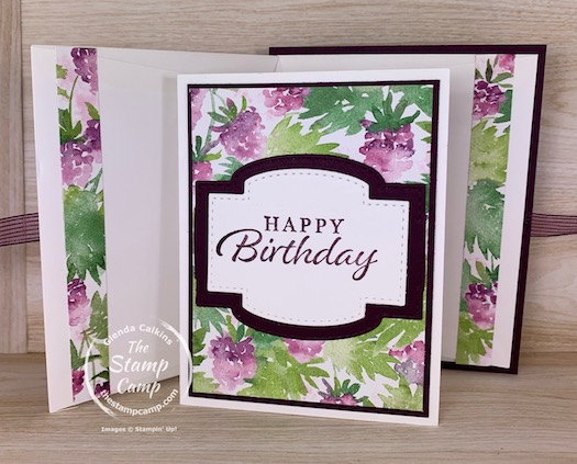 This week for Make it Monday I have a simply stunning Card and Gift Card Holder all in One to show you! You will love this project and it is perfect for so many occasions. #thestampcamp #stampinup #giftcardholder