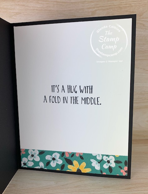 These are the final days to get the FREE Sale-a-bration Flower and Field Designer Series Paper. This was done for a sketch challenge at Try Stampin' On Tuesday. #thestampcamp #stampinup #flowerandfield