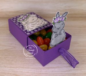 Make It Monday - Easter Treat Box with Pop Up Bunny - The Stamp Camp
