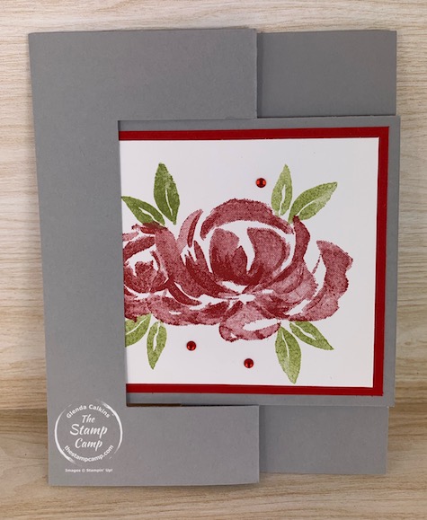 If you like movement cards you will love this flip flop fun fold card. I used the soon to be retired Beautiful Friendship stamp set for this quick and easy card. #thestampcamp #stampinup #funfoldfriday