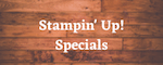 Stampin' Up! Specials Check them out! #stampinup #thestampcamp #stampinspecials