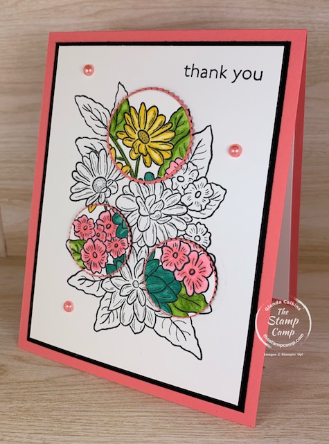 Have you tried the Spotlight technique yet? This is an oldie but a goodie technique and today I chose the Ornate Style stamp set from Stampin' Up! #thestampcamp #stampinup #technique