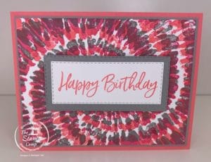 Try It Thursday - Features the Spiral Stamp From Stampin' Up!