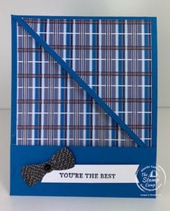 Handsomely Suited Bundle with Well Suited Paper - Friday Fun Fold