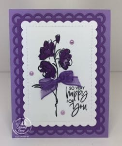 Stampin' Up! Color & Contour in Gorgeous Grape & Highland Heather