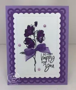 Stampin' Up! Color & Contour in Gorgeous Grape & Highland Heather