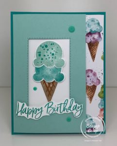 Let's Revisit This Fun Fold Birthday Card Which Is A 3 Panel Card