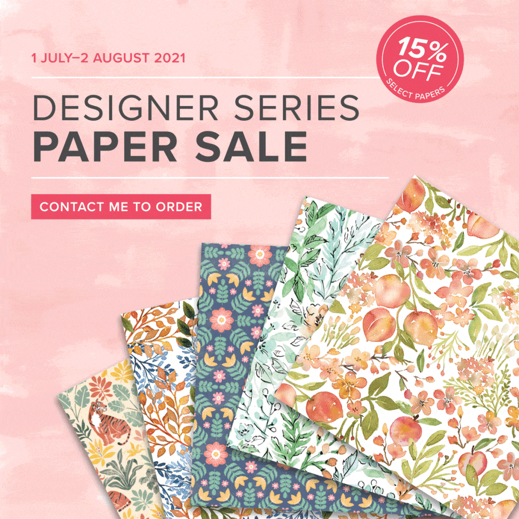 Stampin' Up! Designer Series paper Sale